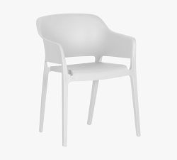 Farlo Outdoor Dining Armchairs, Set of 2