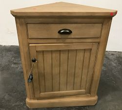 Open Box: Aubrey Corner End Cap Base (28.5") - Seadrift