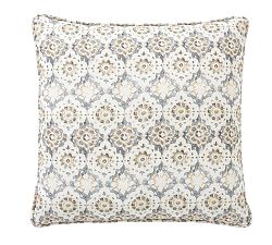 Open Box: June Print Pillow Cover, 20" - Neutral Multi