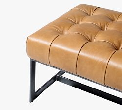 Ram Leather Bench