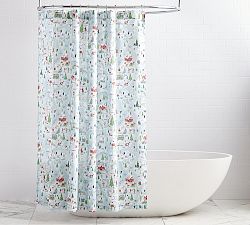 North Pole Shower Curtain