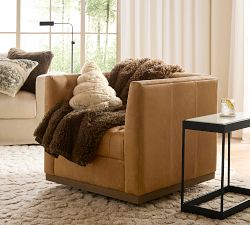 Tree Embellished Shaped Pillow