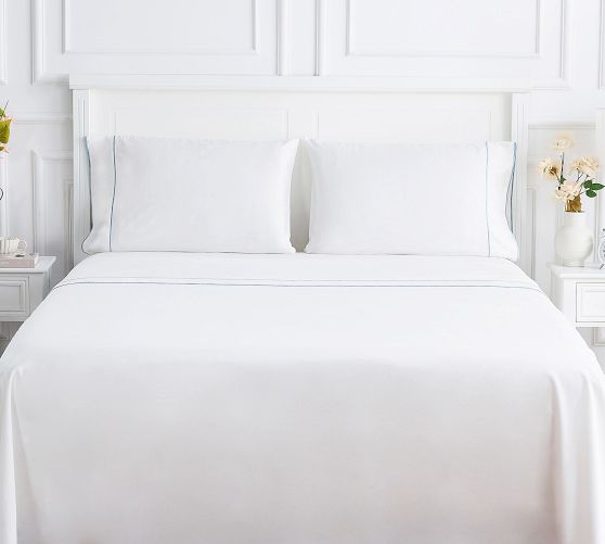 Chany 600 Thread Count Long Staple Cotton Sheet Set by Pottery Barn