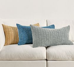 Paca Belgian Flax Linen Handknit Pillow