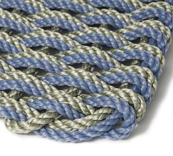 The Rope Co. Coastal Two-Tone Handwoven Doormat