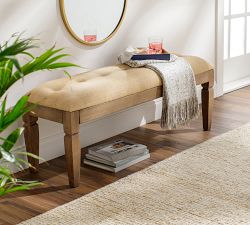 Violet Upholstered Bench (50")