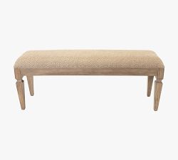 Violet Upholstered Bench (50")