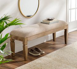 Violet Upholstered Bench (50")