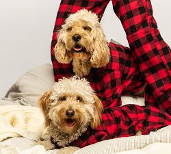 Matching Plaid Pet &amp; Adult Pajamas