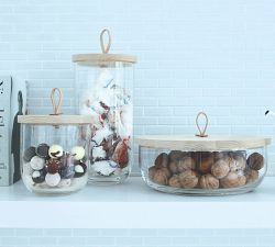 Avalon Handcrafted Clear Container and Lid