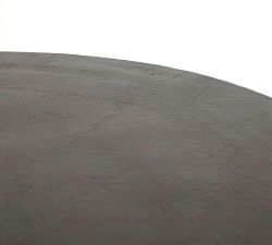 Collier Metal Round Bar Height Outdoor Dining Table (32")