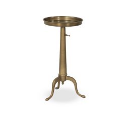 Lorien Round Metal Accent Table (12.5")