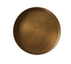 Lorien Round Metal Accent Table (12.5")