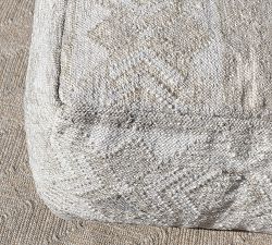 Olson Handwoven Indoor/Outdoor Pouf