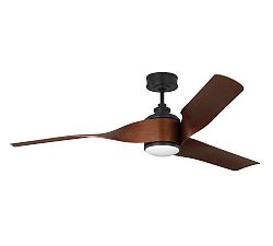 Toris Indoor/Outdoor 60" Ceiling Fan With LED Light Kit