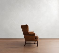 Thatcher Leather Settee (59")