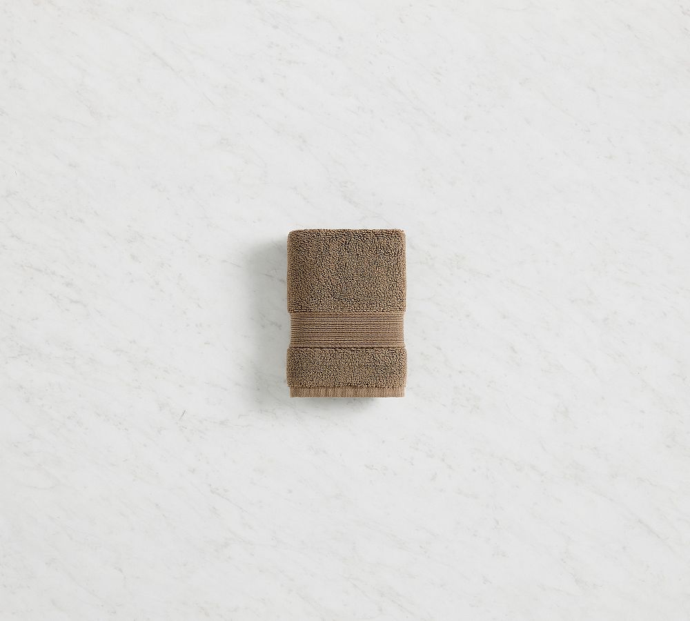 Classic Organic Towel - Mocha Mousse, Washcloth