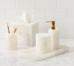 Alabaster Bathroom Accessories