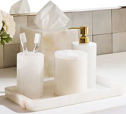 Alabaster Bathroom Accessories