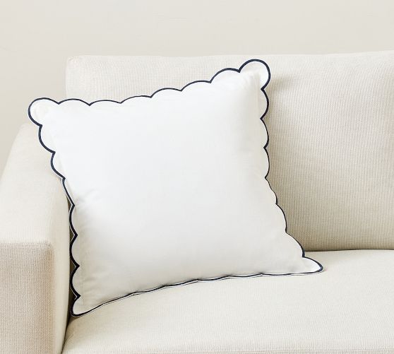 Scalloped Pillow