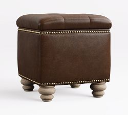 Martin Leather Storage Cube