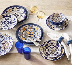 Lisbon Stoneware Dinnerware Collection