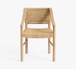 Bolinas Woven Dining Armchair