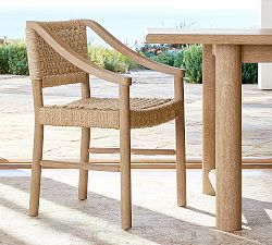 Bolinas Woven Dining Armchair