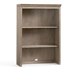Open Box: Livingston Bookcase Hutch (35") - Gray Wash
