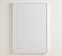 Open Box: Wood Gallery Frame, 24"W x 36"L (27" x 39" Overall) - White