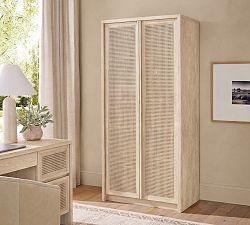 Marina Cane Tall Storage Cabinet (36"-108")