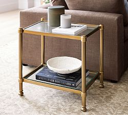 Everson Rectangular Side Table (24.5")