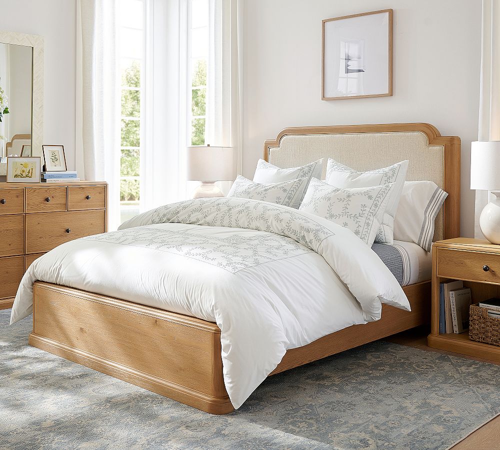 Hartford Upholstered Bed by Pottery Barn
