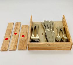 Caterer's Box Stainless Steel 36-Piece Flatware Set