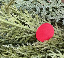 Open Box: Faux Cedar Mantel Swag (6'), Set of 2