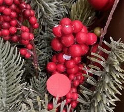 Open Box: Faux Lit Mixed Berry Tree (2')