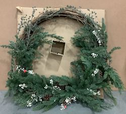 Open Box: Lit Avant-Garde Wreath (48")