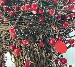 Open Box: Lit Red Berry Reindeer