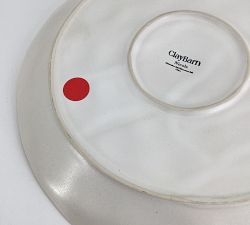 Open Box: Nico Stoneware Reactive Glaze 12 Piece Dinnerware Set - Blue