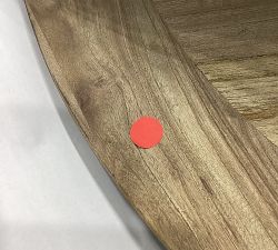 Open Box: Parquet Round Reclaimed Wood Coffee Table (36")