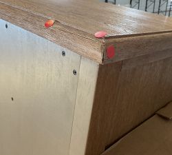 Open Box: Sausalito Cane Cabinet Nightstand (28") - Seadrift