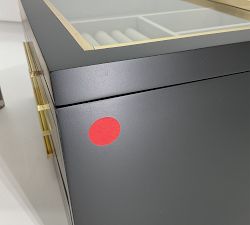 Open Box: Stella Jewelry Box, Large - Black