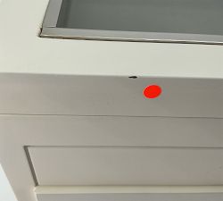 Open Box: Stella Jewelry Box, Large - Dutch White