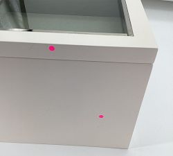 Open Box: Stella Jewelry Box, Large - Dutch White