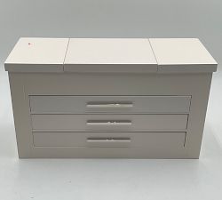 Open Box: Stella Jewelry Box, Ultimate - Dutch White