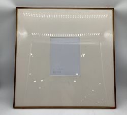 Open Box: Stowe Modern Metal Frame, 25" x 25" (8" x 10" Opening) - Brass
