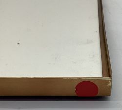 Open Box: Stowe Modern Metal Frame, 25" x 25" (8" x 10" Opening) - Brass