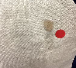 Open Box: Witt Pouf (18" Sq) - Ivory