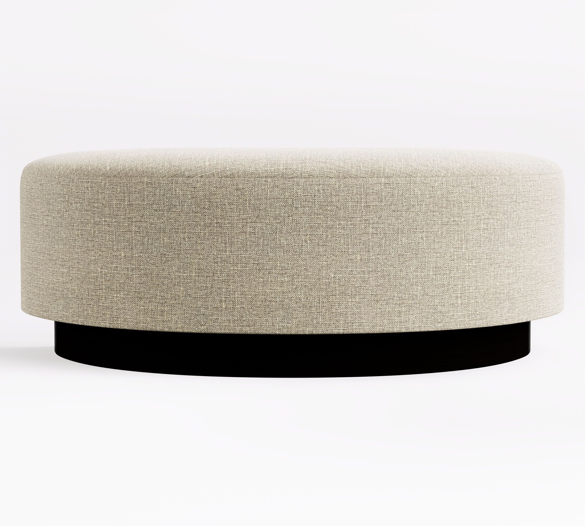 curved banquette with base