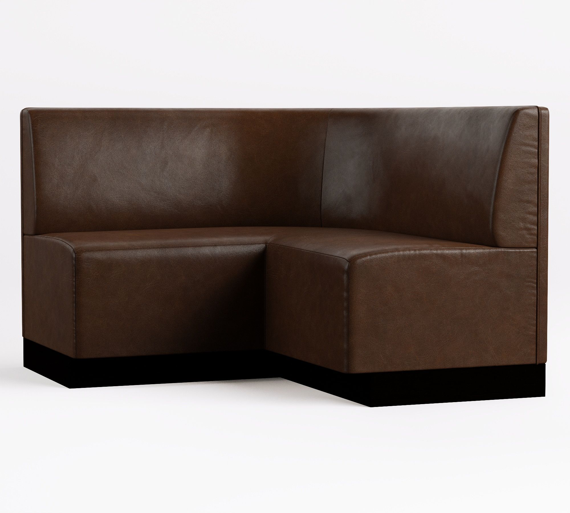 L-shaped sectional banquette